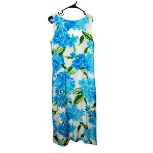 Vtg Bob Mackie Silk Dress 4 Sheath Floral Classic Timeless Resort Southern 90s